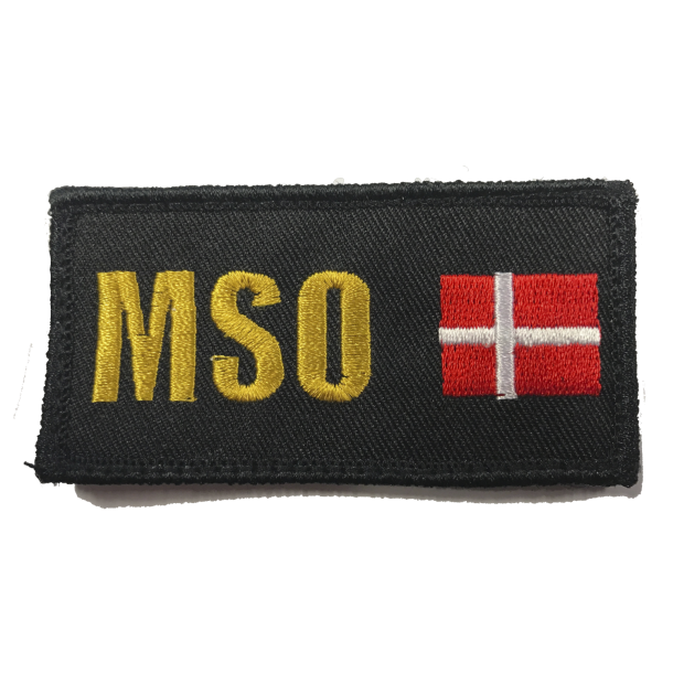 PATCH - MSO (MARITIME SECURITY OFFICER) - & VELCRO PATCHES - Viking Gear